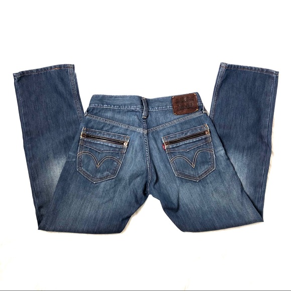 Levi's Other - ❤️ RARE Vintage Levi’s Jeans with Leather Trim!